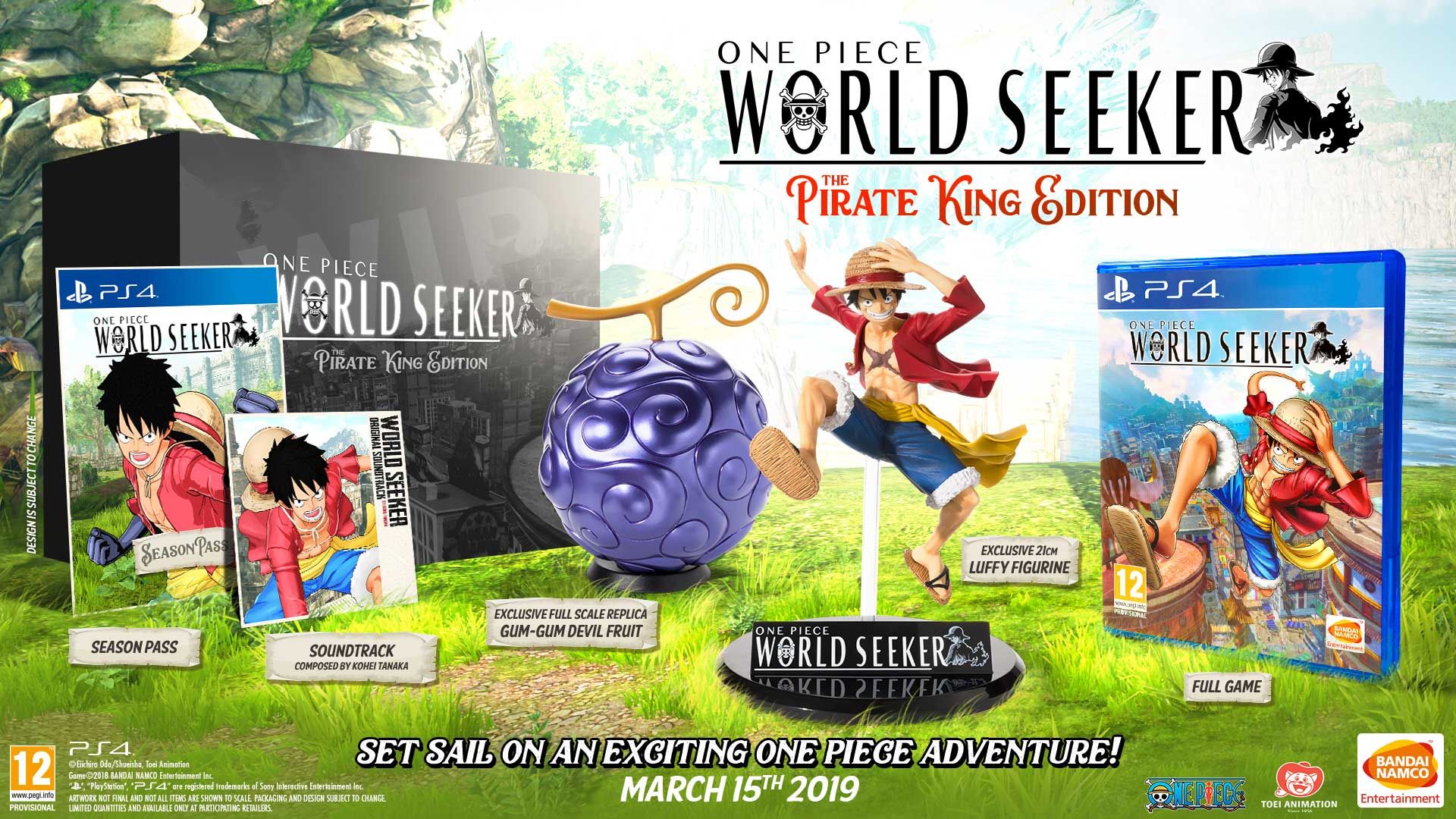 One Piece: World Seeker launches March 15, 2019; New Trailer released