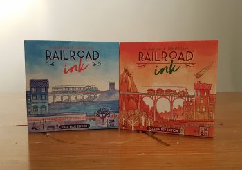Railroad Ink Deep Blue Edition and Blazing Red Edition Review