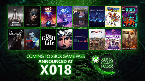 Xbox Game Pass getting 16 new titles