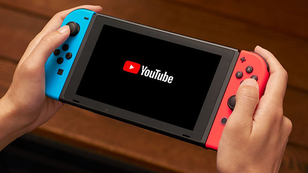 YouTube is now available for Nintendo Switch