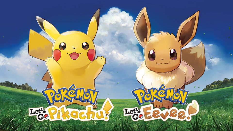 Pokemon: Let’s Go, Pikachu! and Let’s Go Eevee! now available for Switch