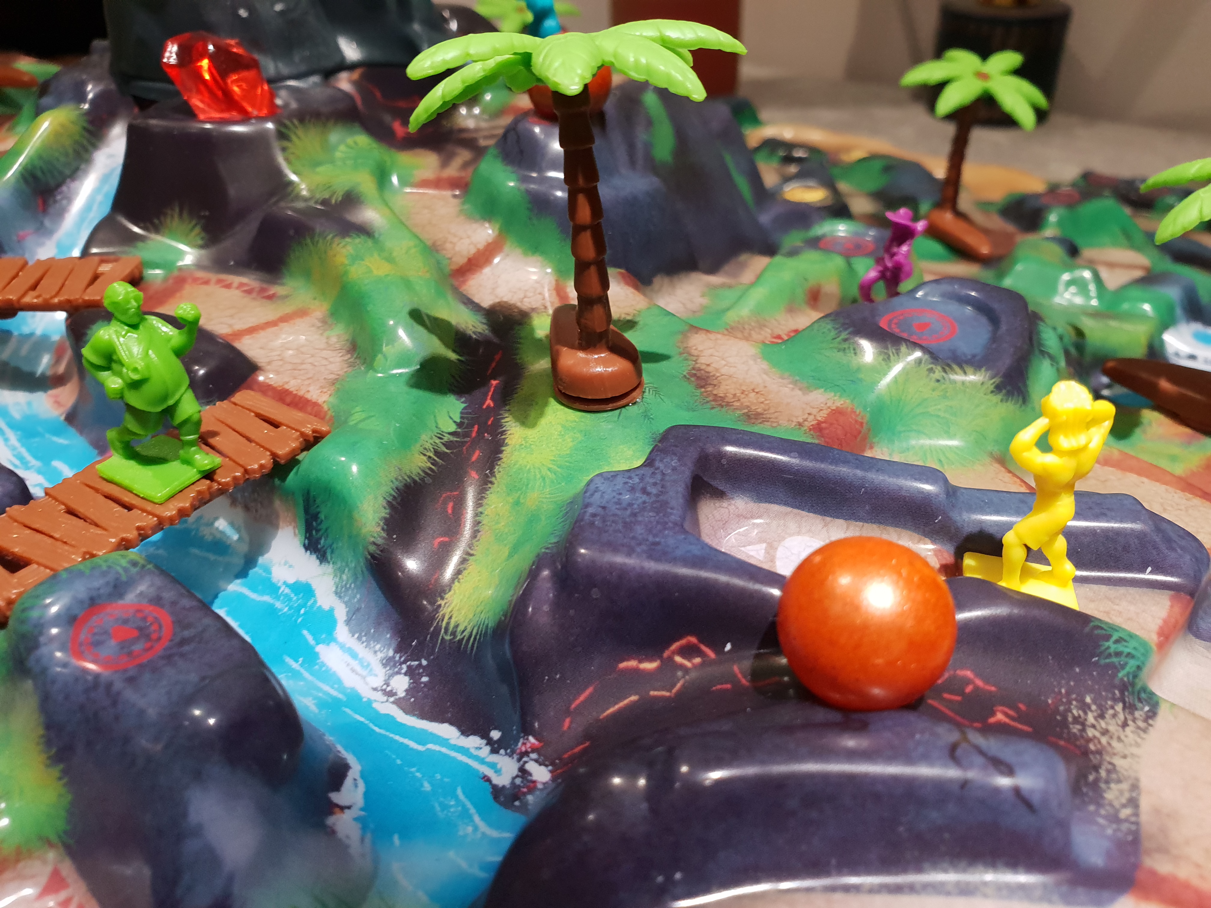 Fireball island. Caramel Island.