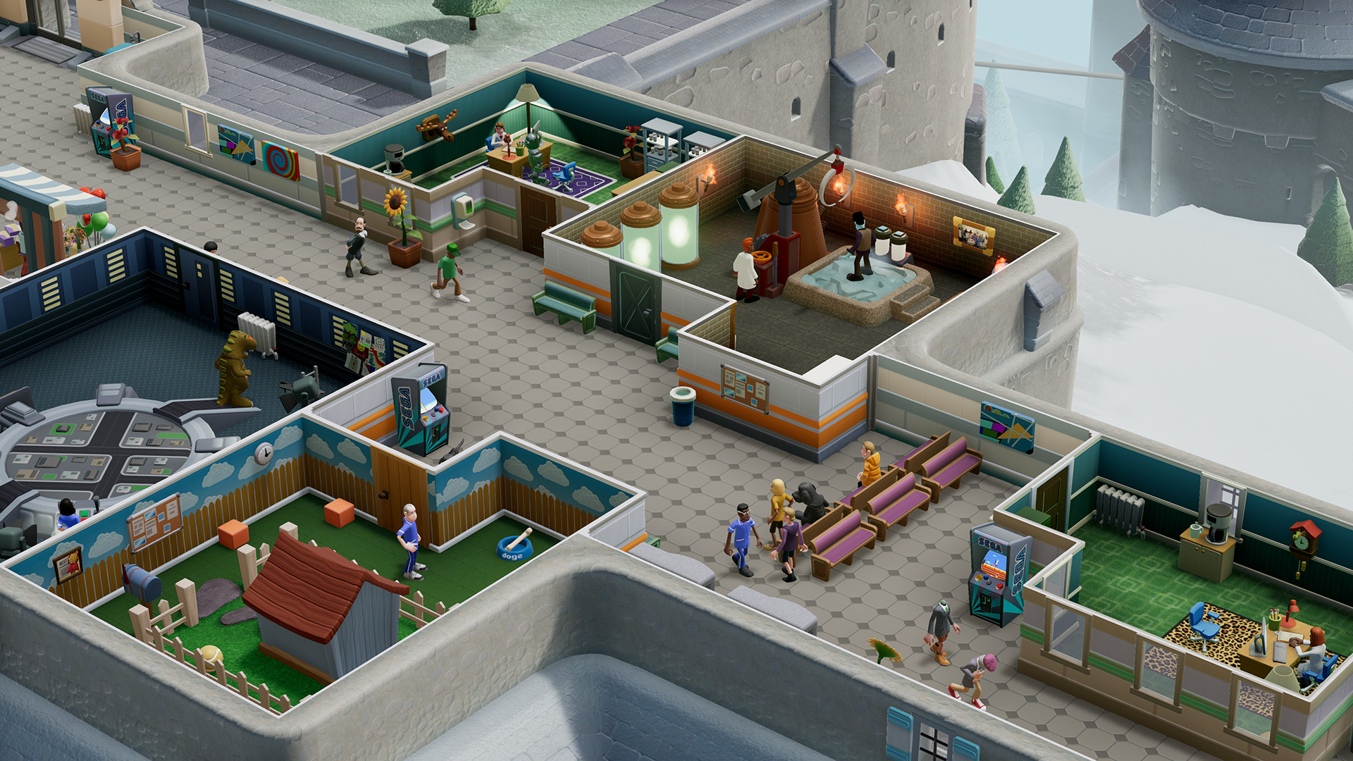 Two Point Hospital Bigfoot DLC Review