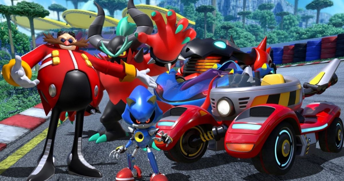 Team Eggman Is Driving To Team Sonic Racing