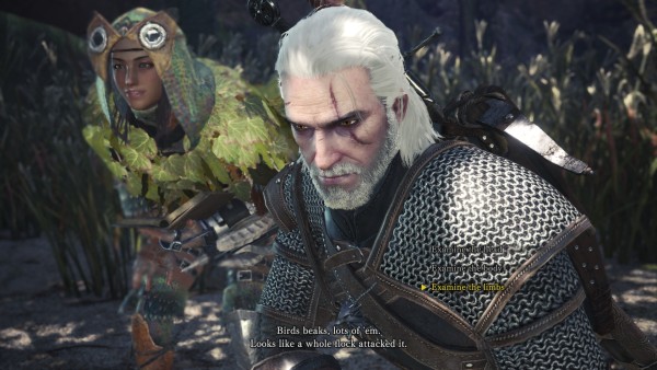 Monster Hunter: World X The Witcher 3