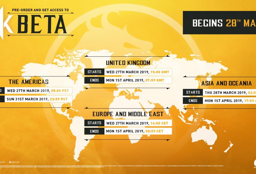 Mortal Kombat 11 closed beta set for March 27 to 31; More details revealed