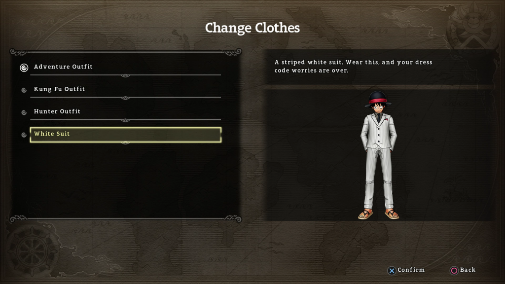 one piece world seeker outfits