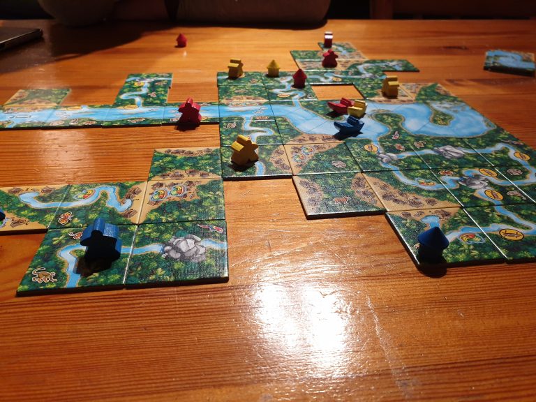 Carcassonne Amazonas Review - Race Down The Iconic River - Just Push Start
