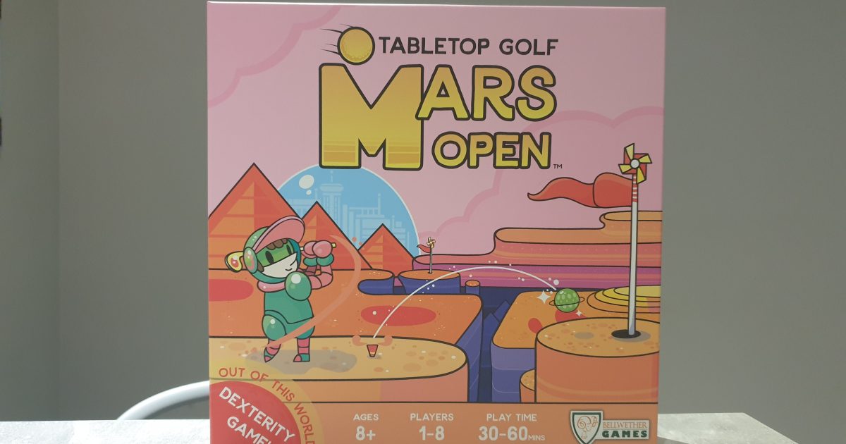 Mars Open Tabletop Golf Review – Out Of This World