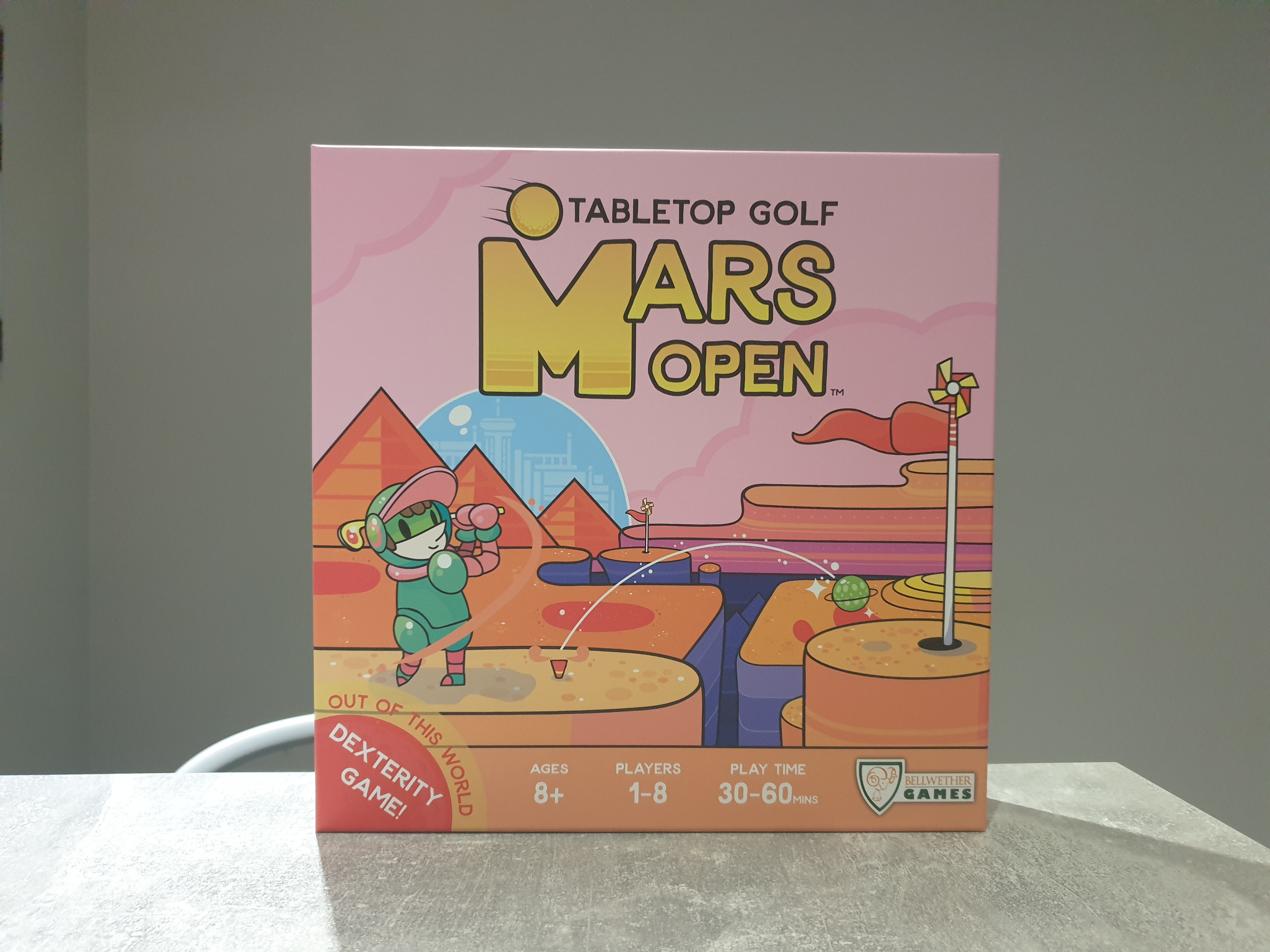 Mars Open Tabletop Golf Review – Out Of This World