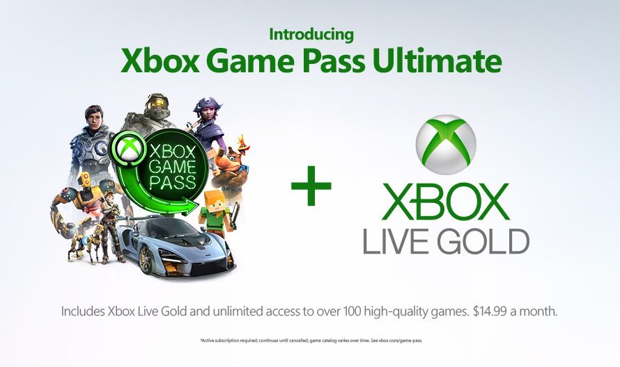 Xbox Game Pass Ultimate announced; Launches later this year for $14.99 a month