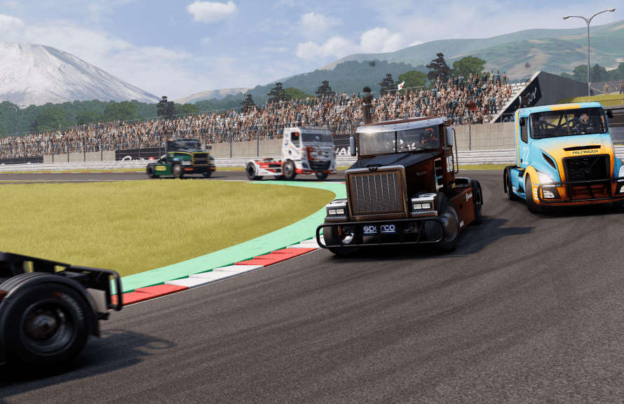 Truck Racing Championship Driving To Stores In July 2019