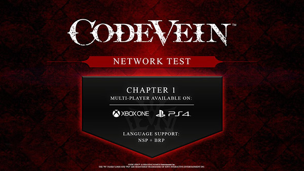 Code Vein Closed Network Test