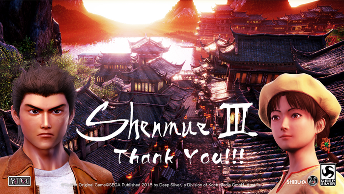 Shenmue 3 PC version exclusive to Epic Games Store; E3 2019 trailer released