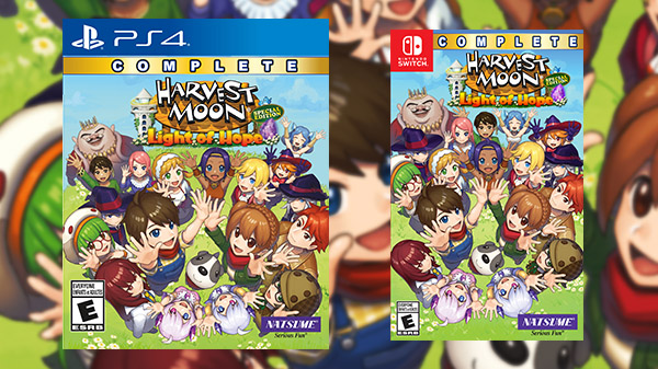 Harvest Moon: Light of Hope Special Edition Complete for launches this end of July