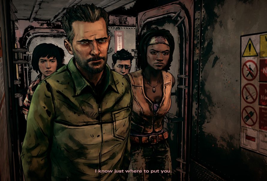 walking dead video game order