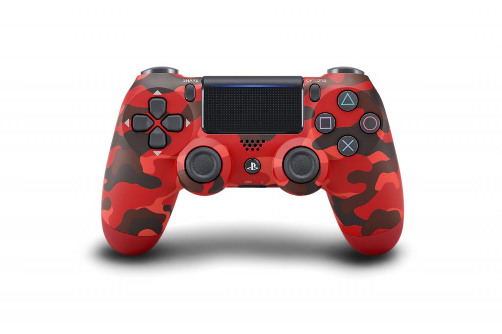 Dualshock 4 Controller - Red Camoflauge