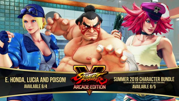 Street Fighter V: Arcade Edition’s Next Fighters Include E. Honda, Poison and Lucia