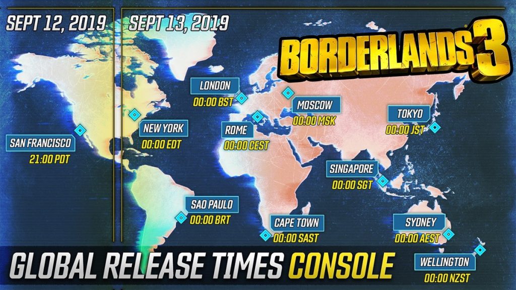 Borderlands 3 Global Release