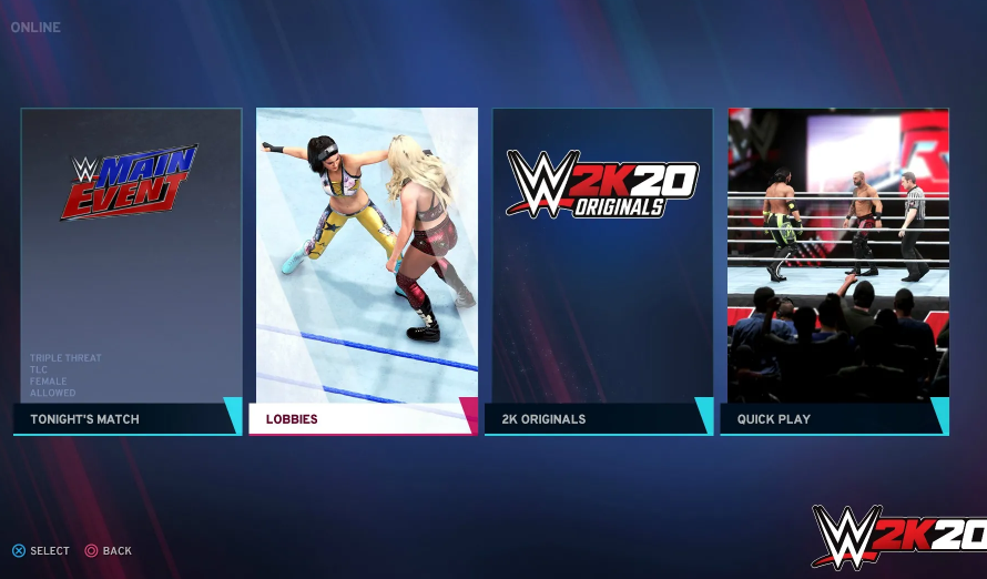 ps vita wwe 2k20
