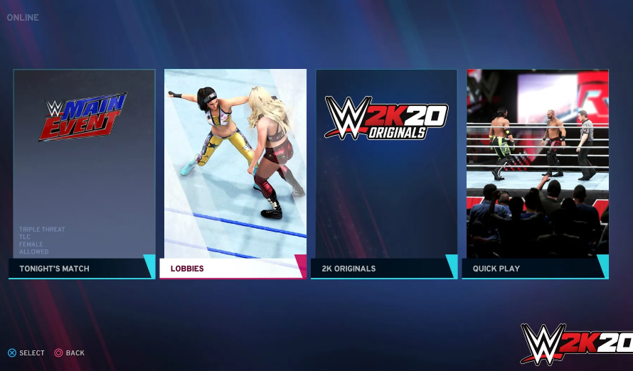 2K Games Announces Online Features In WWE 2K20