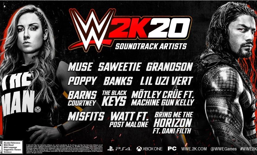 Full WWE 2K20 Soundtrack Revealed