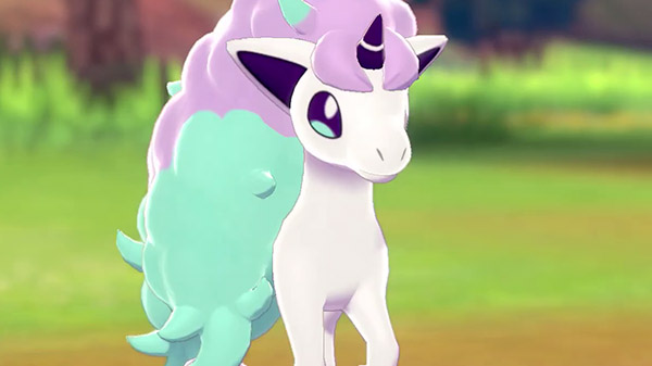 Pokemon Shield getting the exclusive Galarian Ponyta