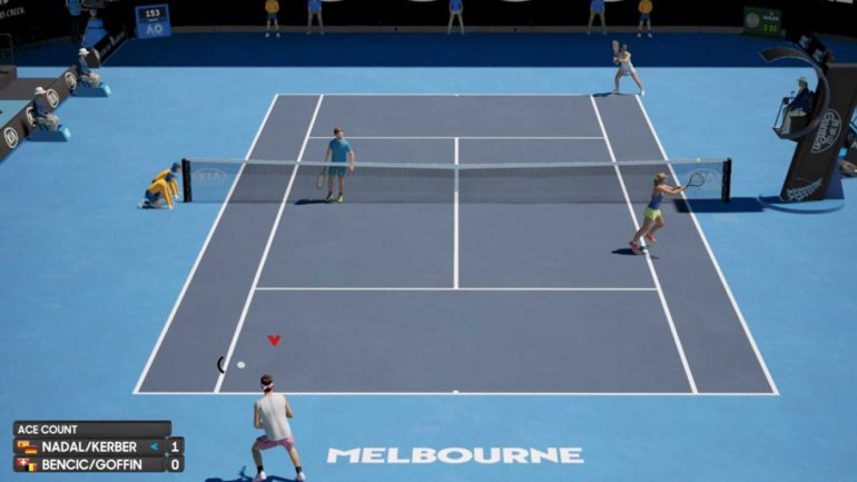 AO Tennis 2 Serving Out In 2020