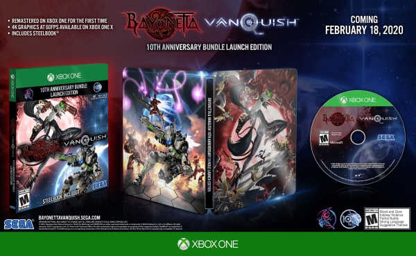 Bayonetta & Vanquish 10th Anniversary Bundle officially announced for PS4 and Xbox One