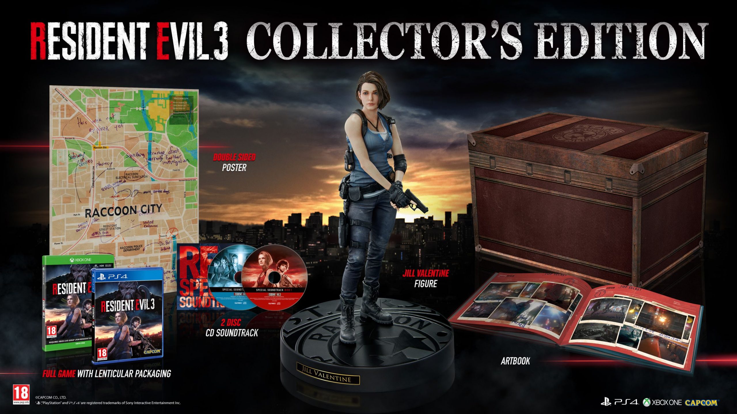 Resident Evil 3 Collector’s Edition announced for Europe