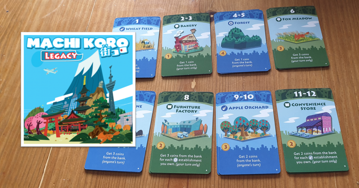 Machi Koro Legacy Review – A Campaign Of Dice