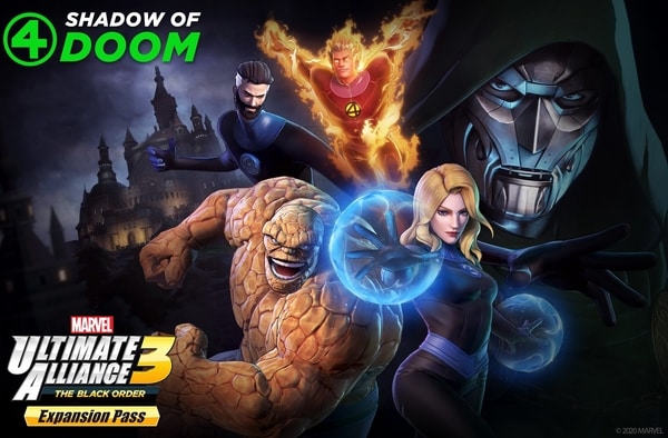 Marvel Ultimate Alliance 3 Fantastic Four Shadow of Doom