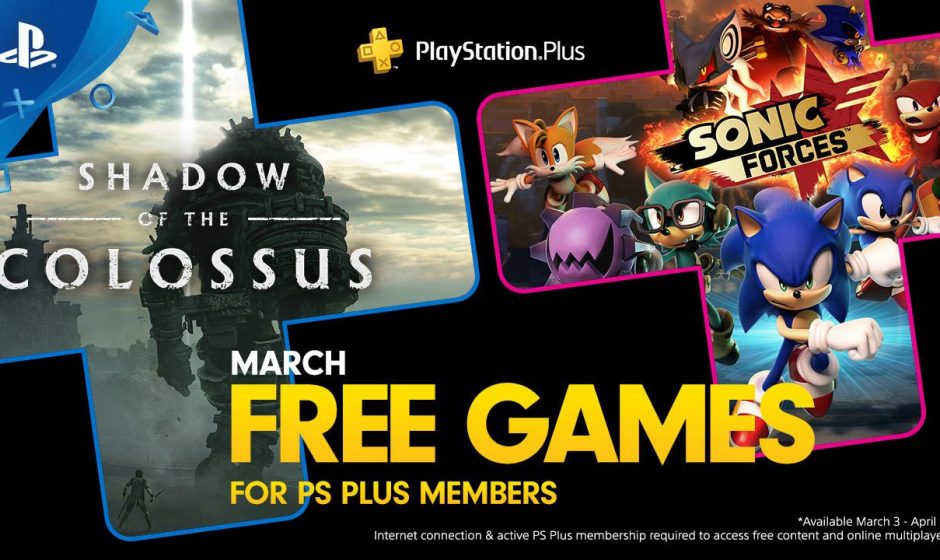 PlayStation Plus Games for March 2020 Revealed