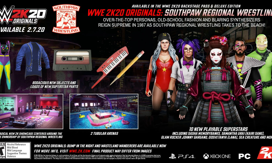 WWE 2K20 1.07 Update Patch Notes Slam Out