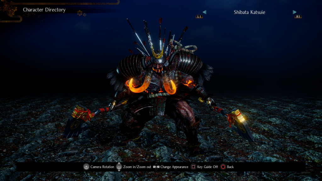 Nioh 2 scary monster