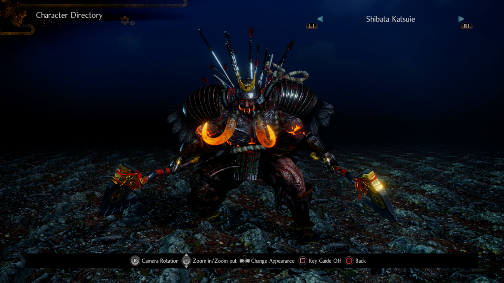 Nioh 2 scary monster 