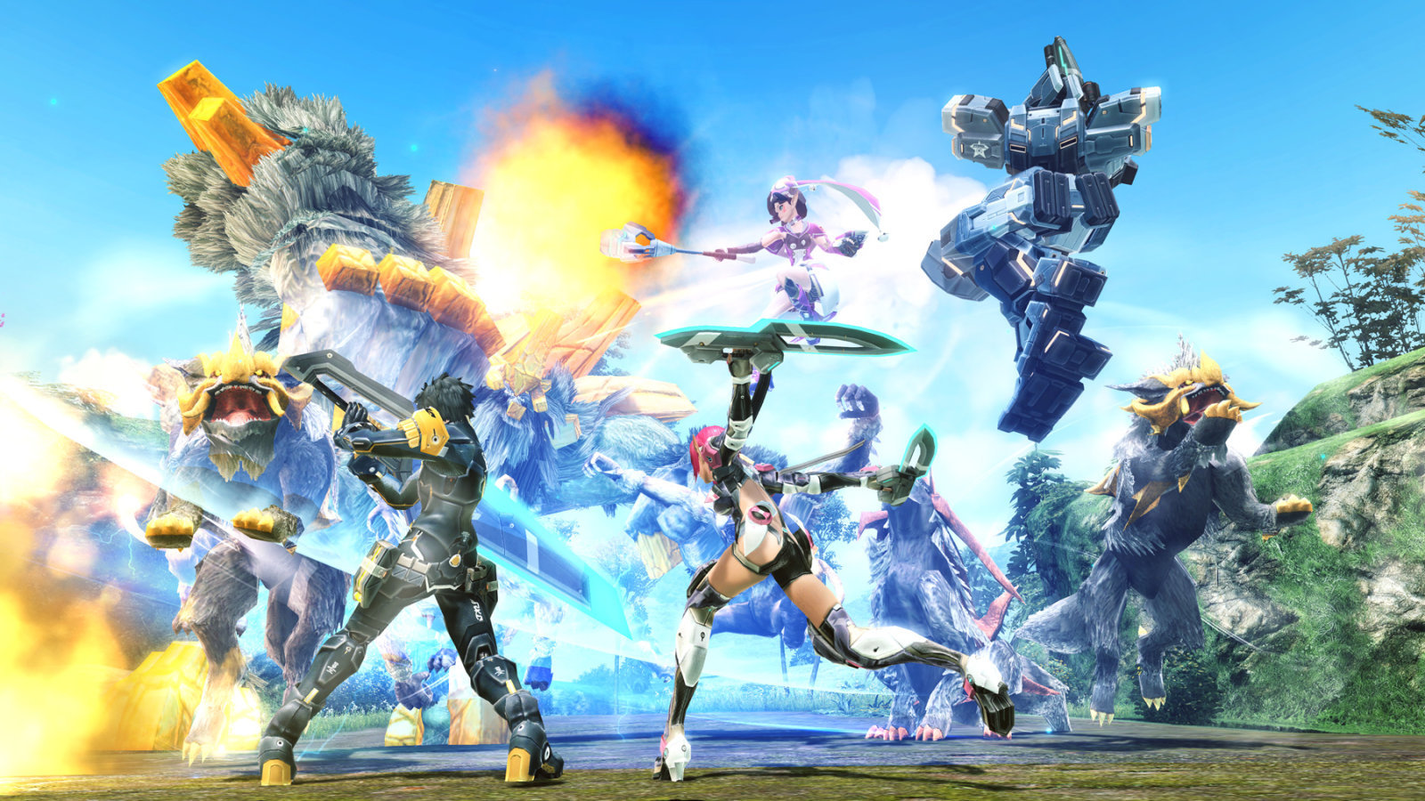 Phantasy Star Online 2 Open Beta