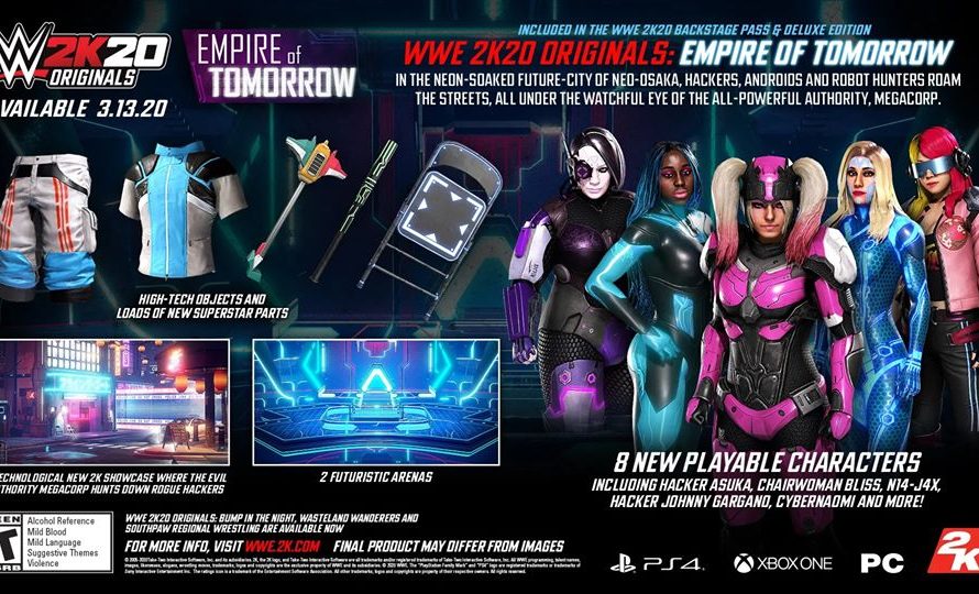 WWE 2K20 1.08 Update Patch Notes Revealed