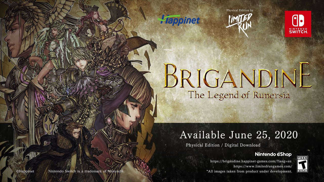 Brigandine: The Legend of Runersia demo now live