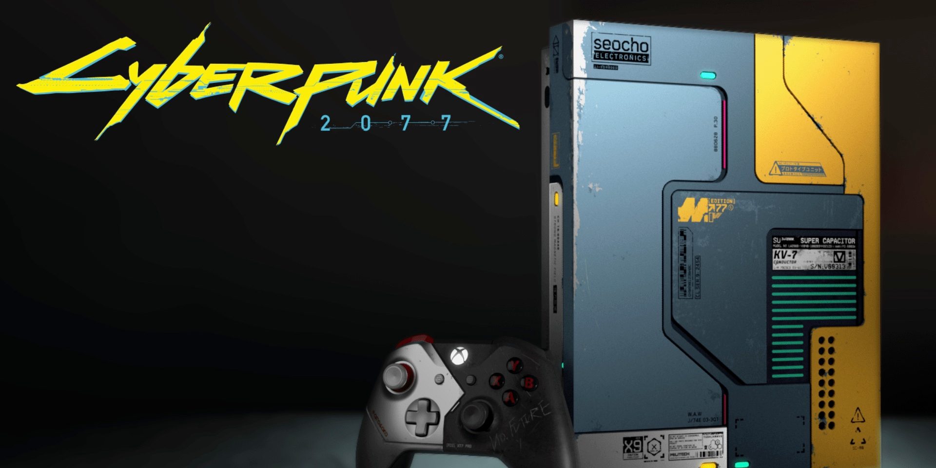 Special Cyberpunk 2077 Custom Xbox One X Console Announced