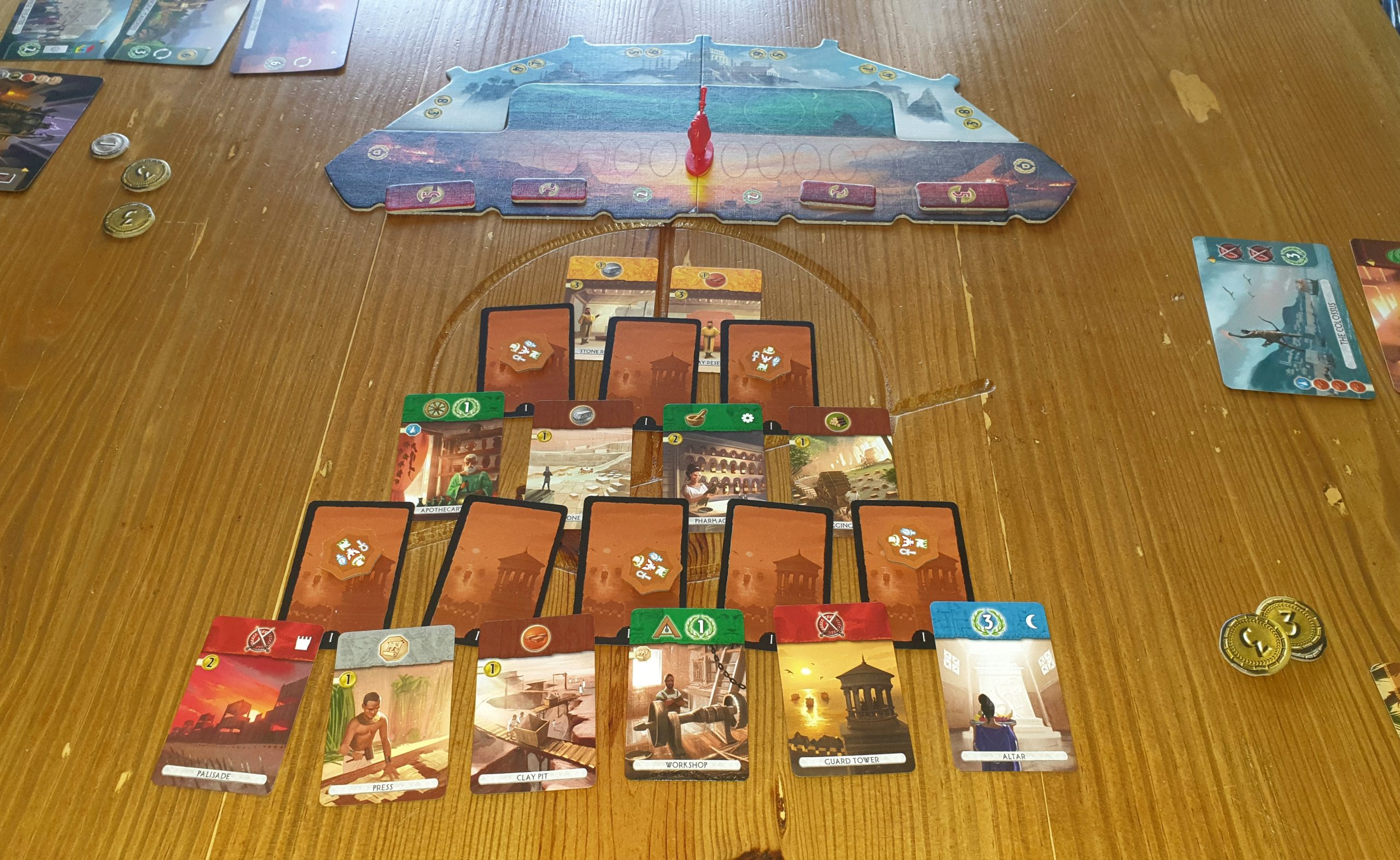 7 Wonders Duel Pantheon Review Just Push Start