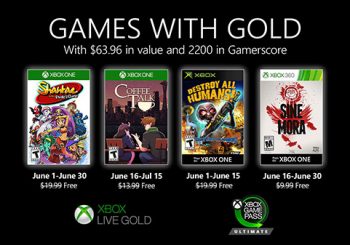 Xbox Live Games with Gold for June 2020 revealed