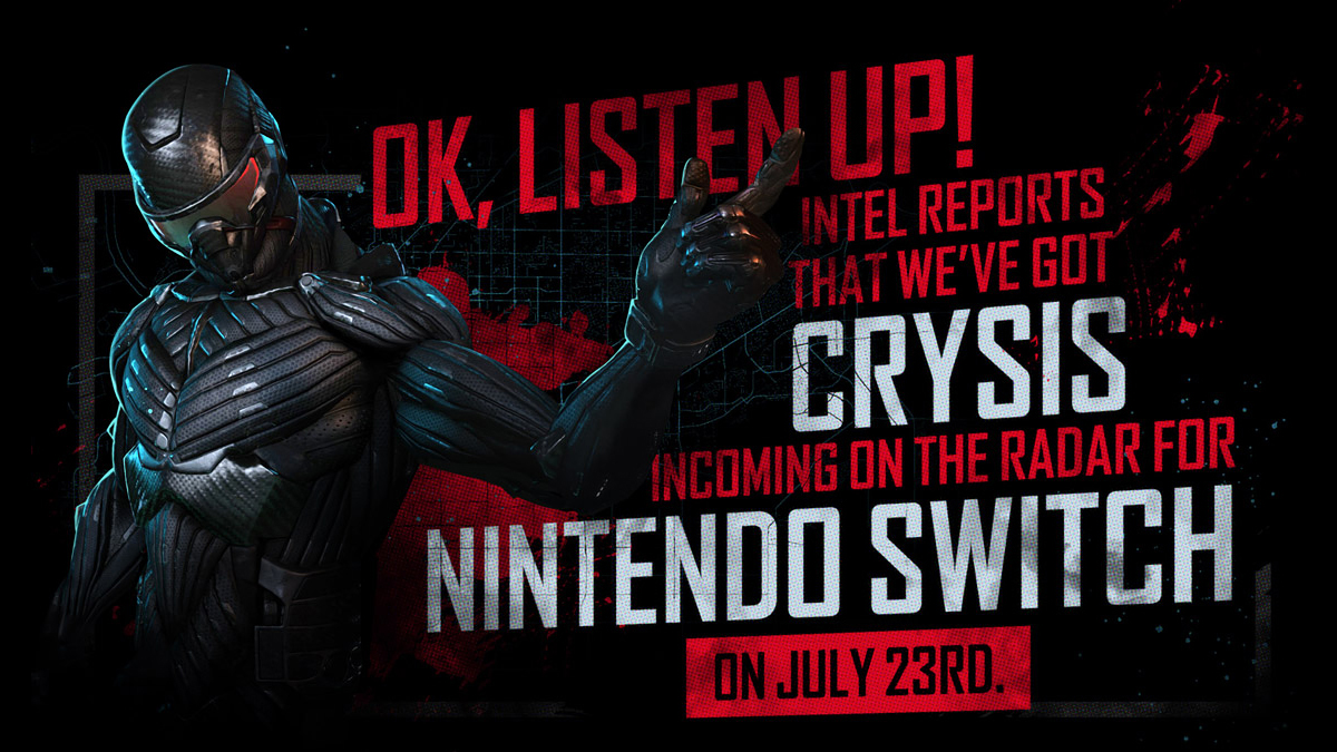 Crysis Remastered for Switch coming July 23