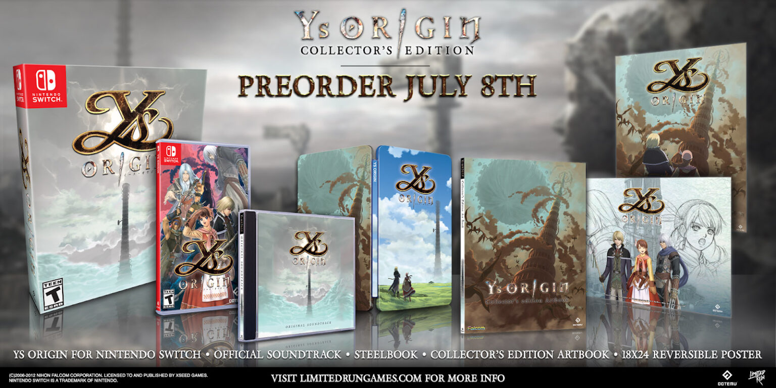 Ys Origin coming to Switch this year