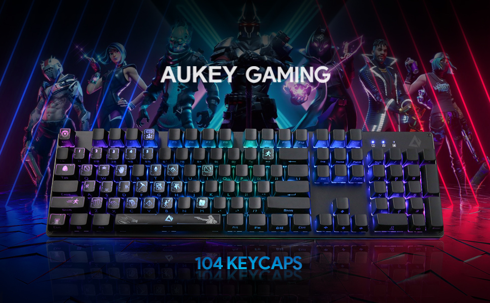 Aukey Fortnite Keycap (KM-A2) Review