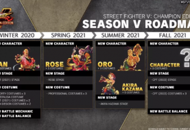 Street Fighter V Season 5 DLC Roadmap Revealed