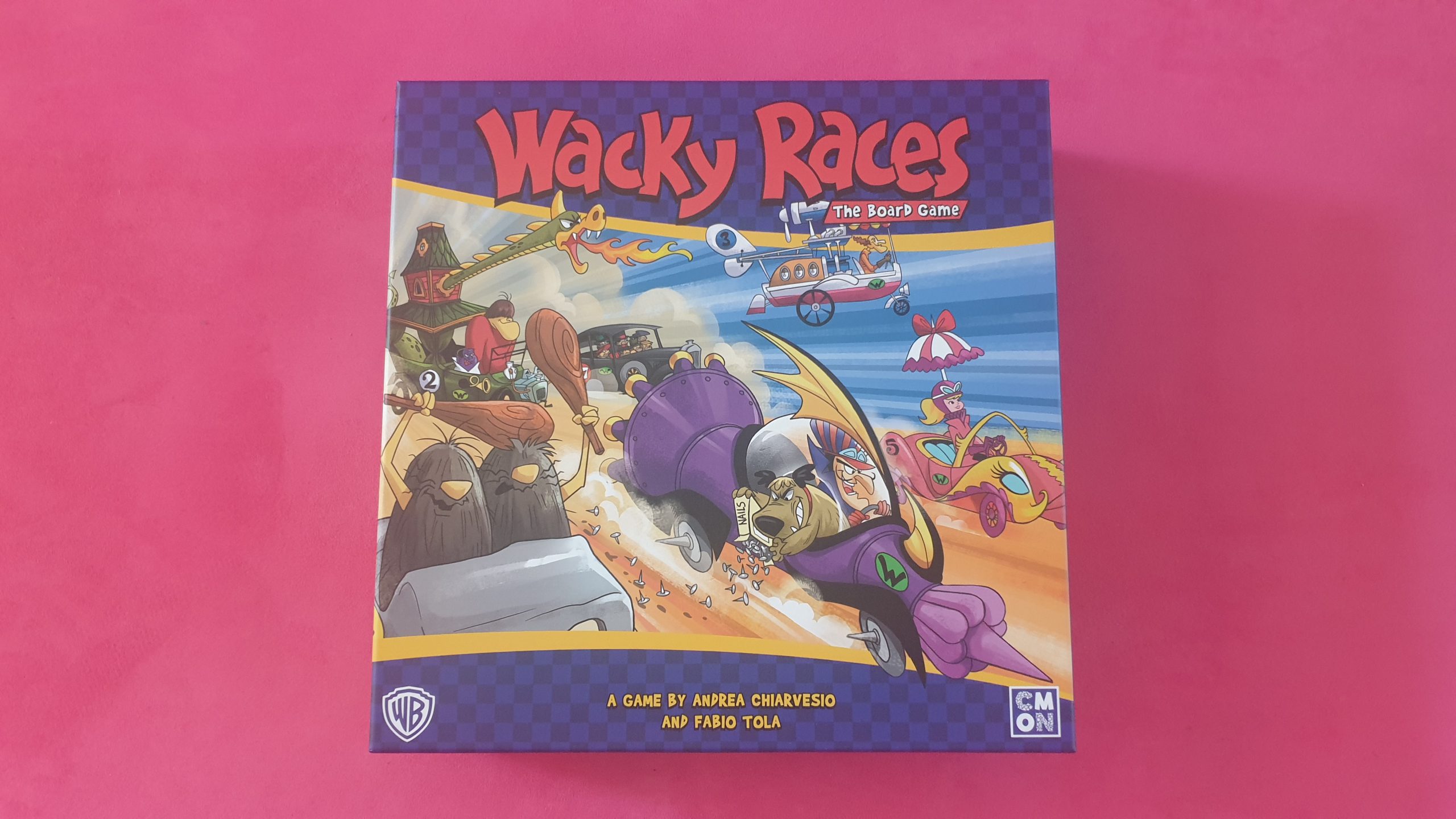 Wacky Races The Board Game Review