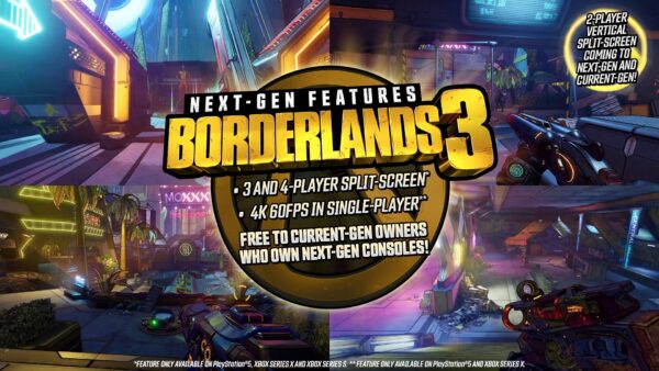 Borderlands 3 coming to both PS5 and Xbox Series