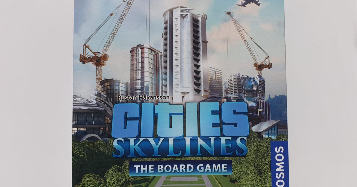 Cities Skylines The Board Game Review