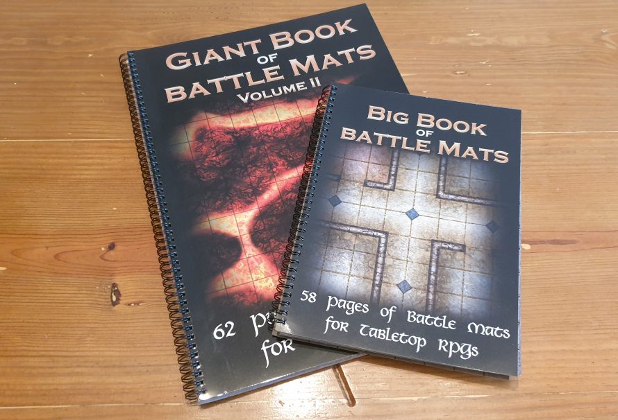 Loke BattleMats Review – The Big Book of Battle Mats Vol. 1 and Giant Book of Battle Mats Vol. 2